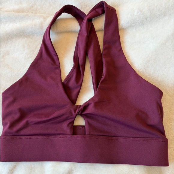 Fabletics Deep Purple Sports Bra - Picture 2 of 2